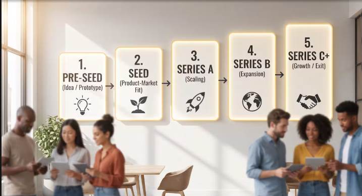 The Startup Funding Journey: From Pre-Seed to Series&nbsp;C
